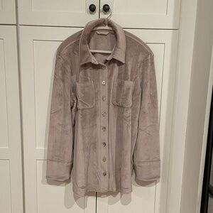 NW Soft Surroundings Pink Super Soft Tunic Top Size Large